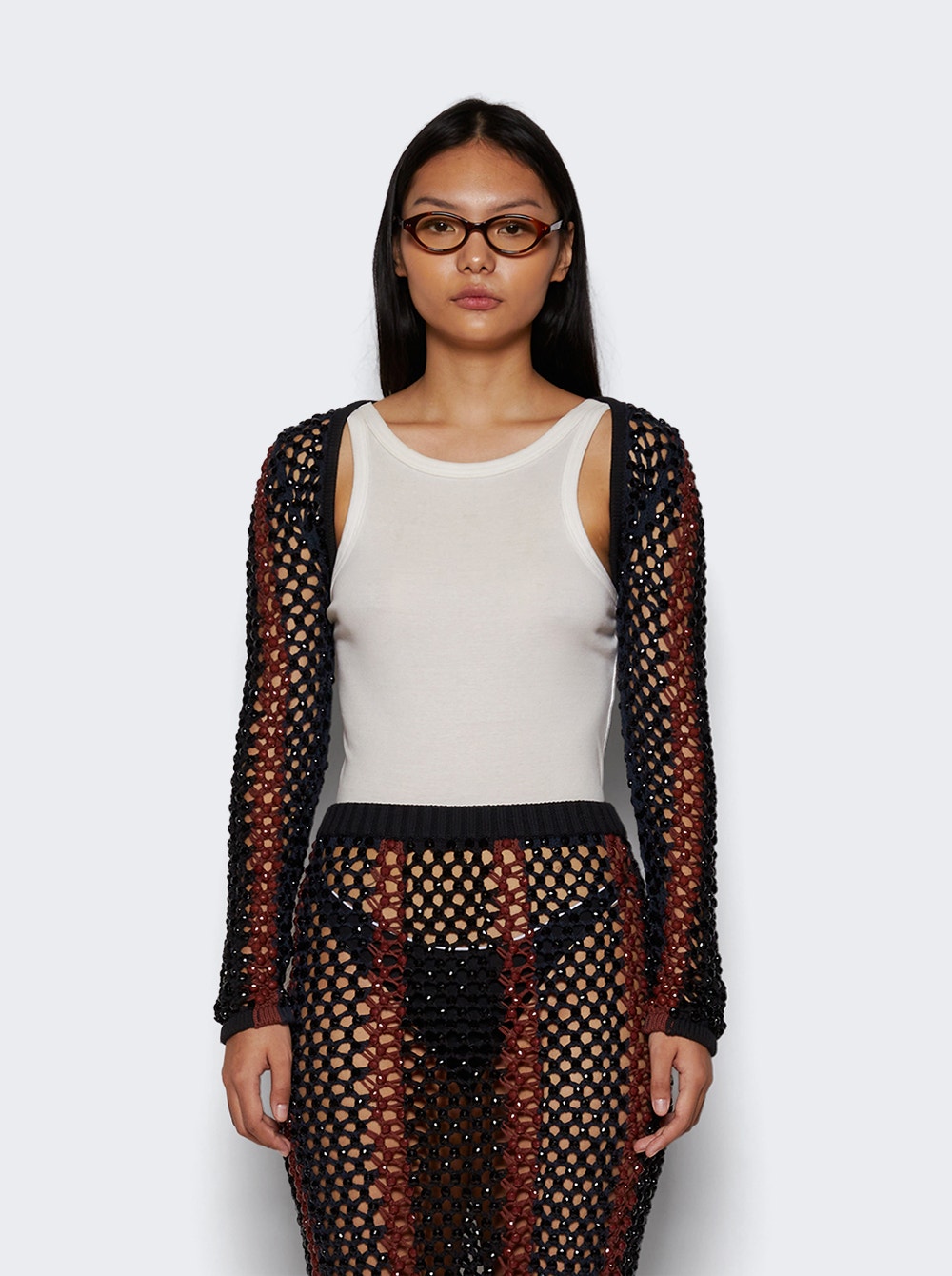 Women | Diotima | Gala Crystal Shrug Multicolor | Blue