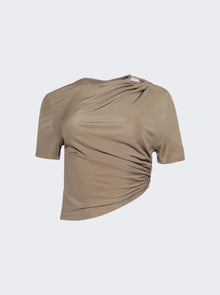 Women | Christopher Esber | Bezel Quartz Jersey Tee Eucalypt