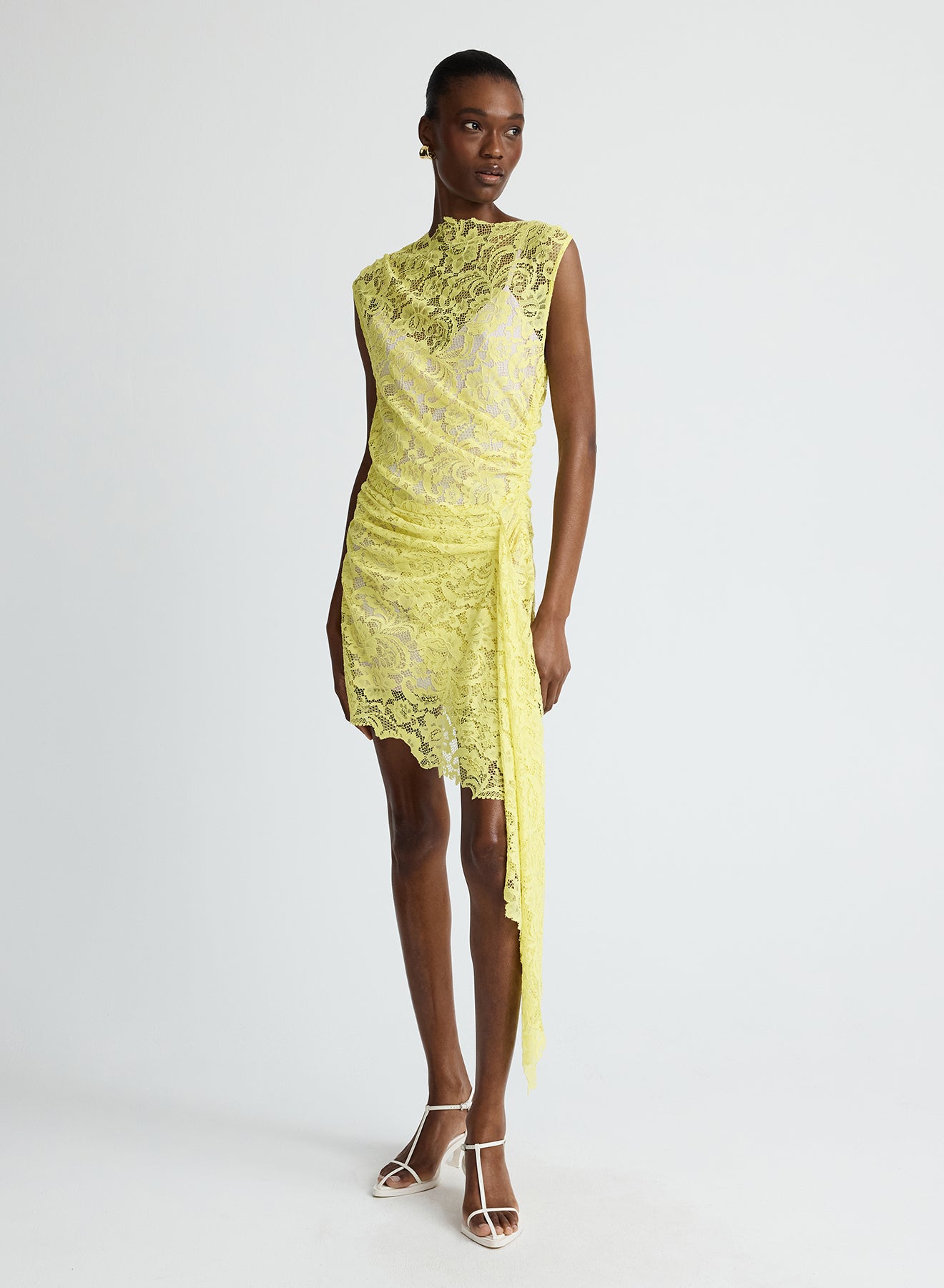 Indi Dress | Yellow Lace