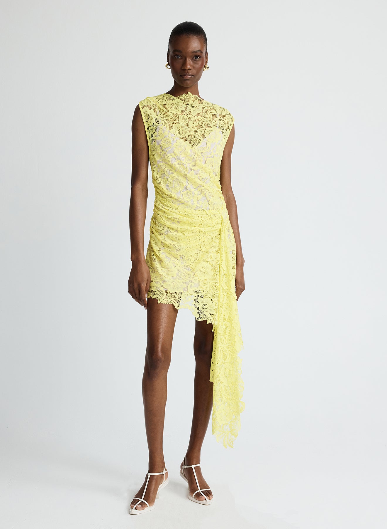 Indi Dress | Yellow Lace