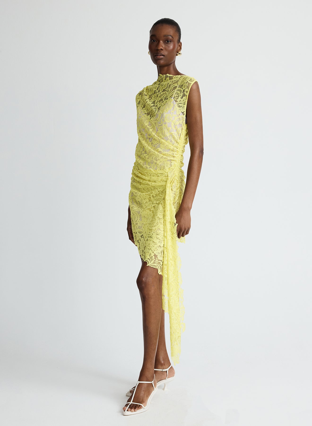 Indi Dress | Yellow Lace
