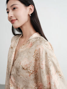 Mulberry Silk Jacket | Pink