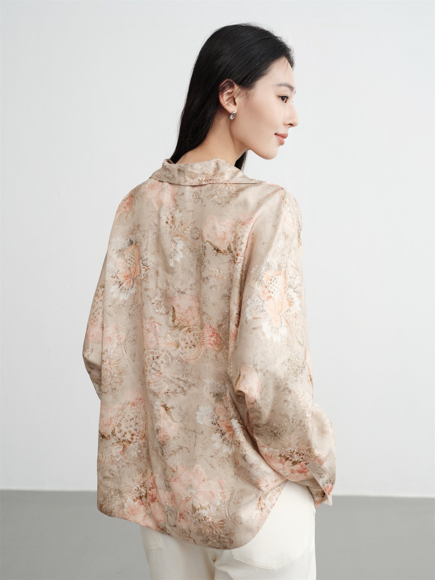 Mulberry Silk Jacket | Pink