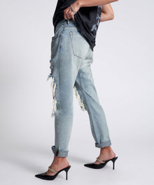 Saints Low Waist Boyfriend Denim Jeans | Montana