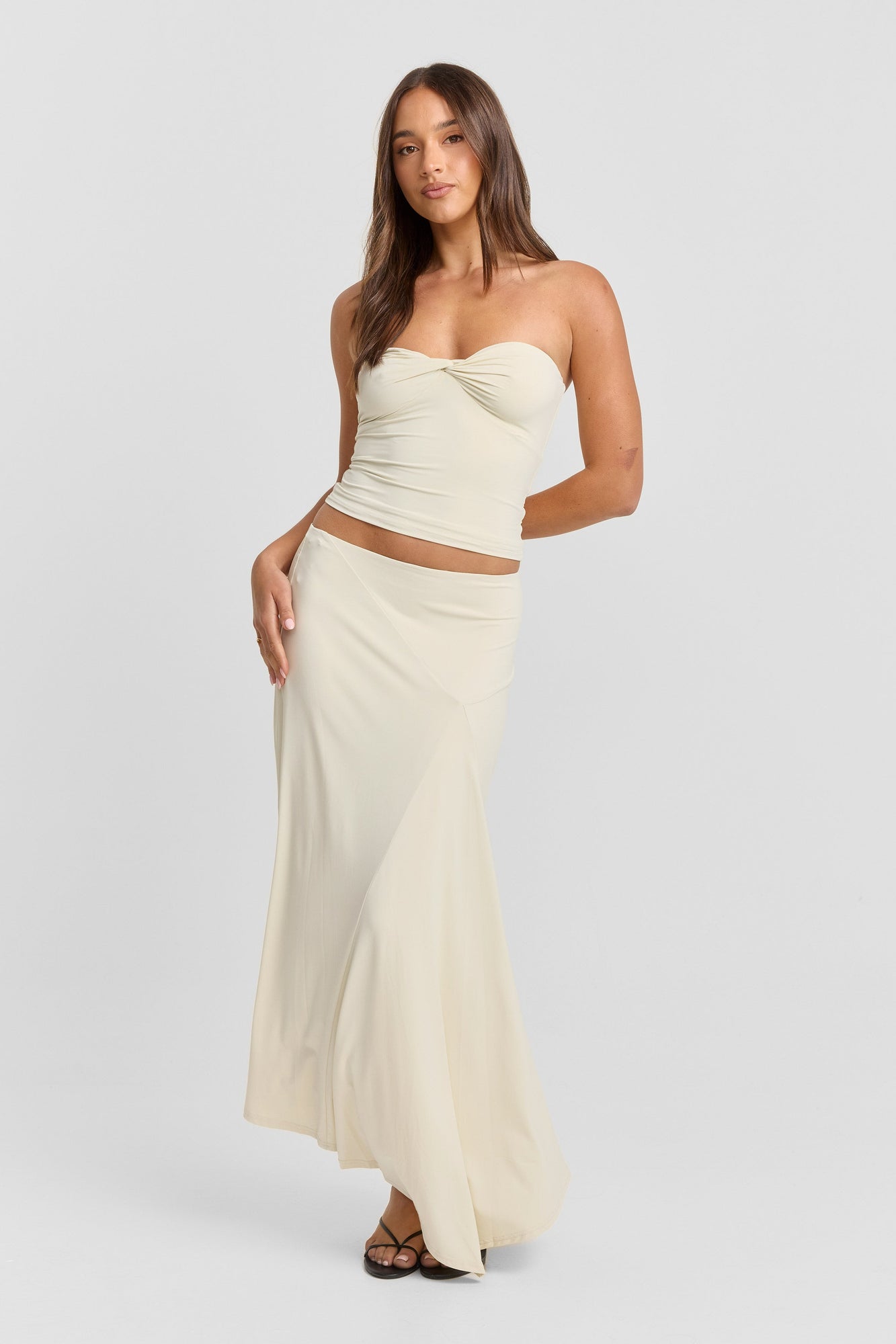 Lucinda Midi Skirt | Off White