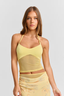 Ivy Top | Yellow
