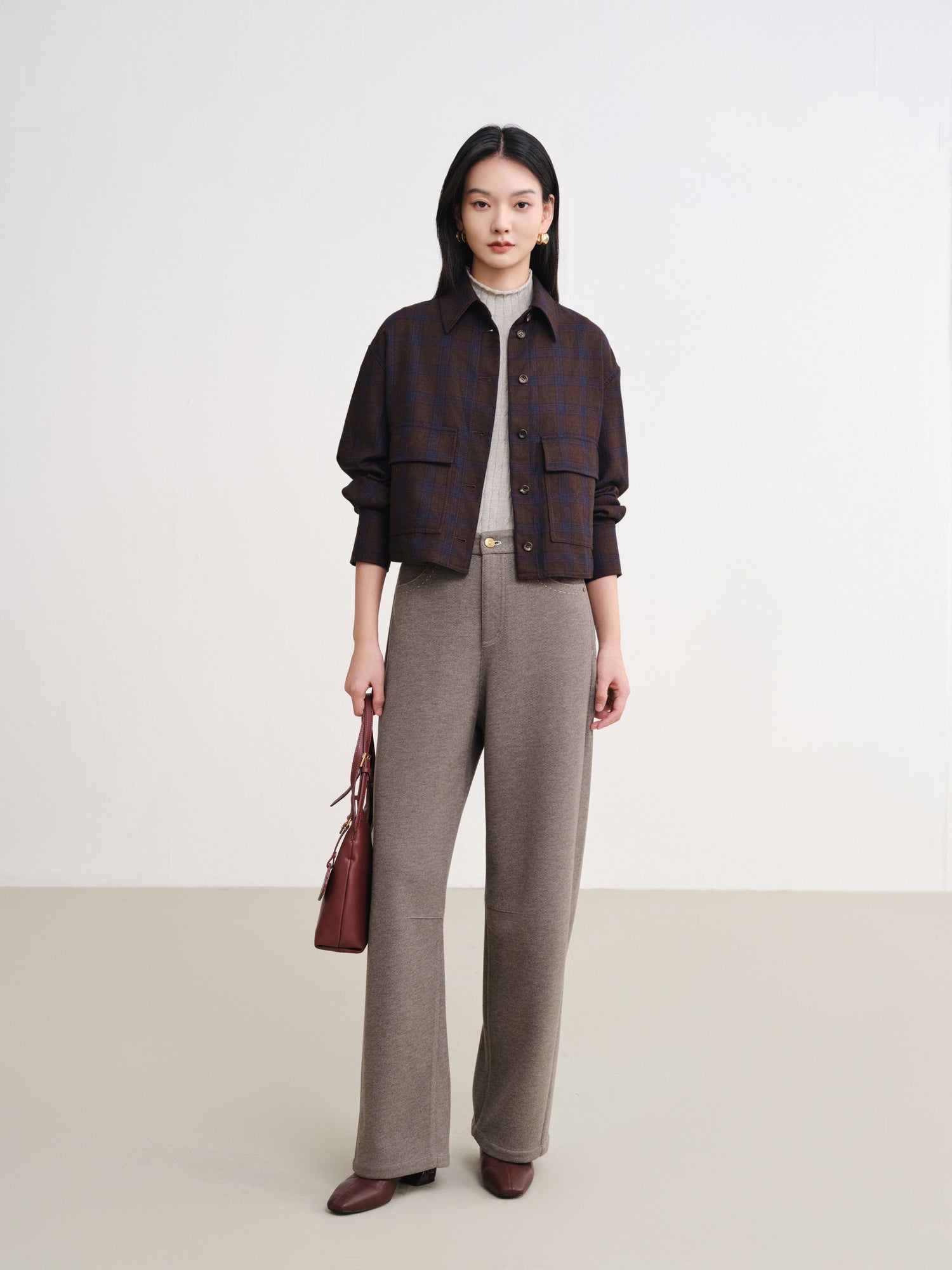 Wool Jeans | Green