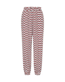 O.T.S Heartline Track Pants | Red White