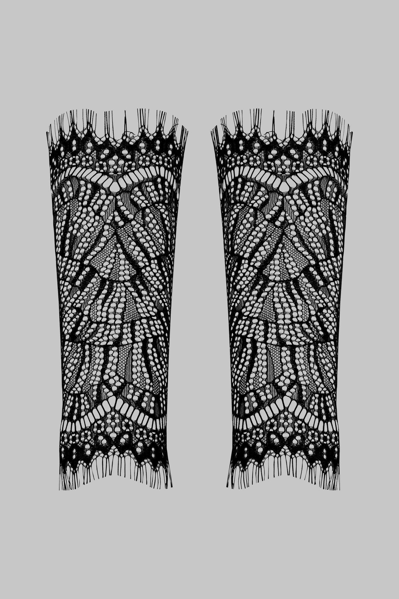 Lace cuffs - Accroche Coeur | Black