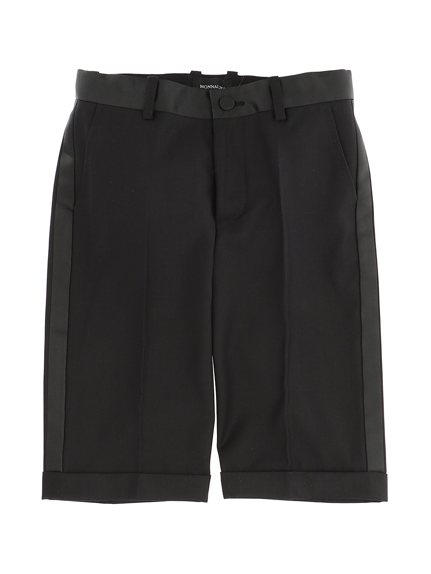 Boys | Tuxedo Bermudas | Black