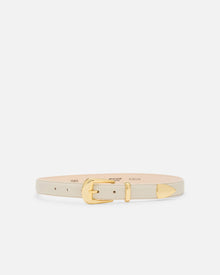 No. 16 Belt | Linen-Gold