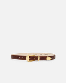No. 16 Belt | Umber-Gold