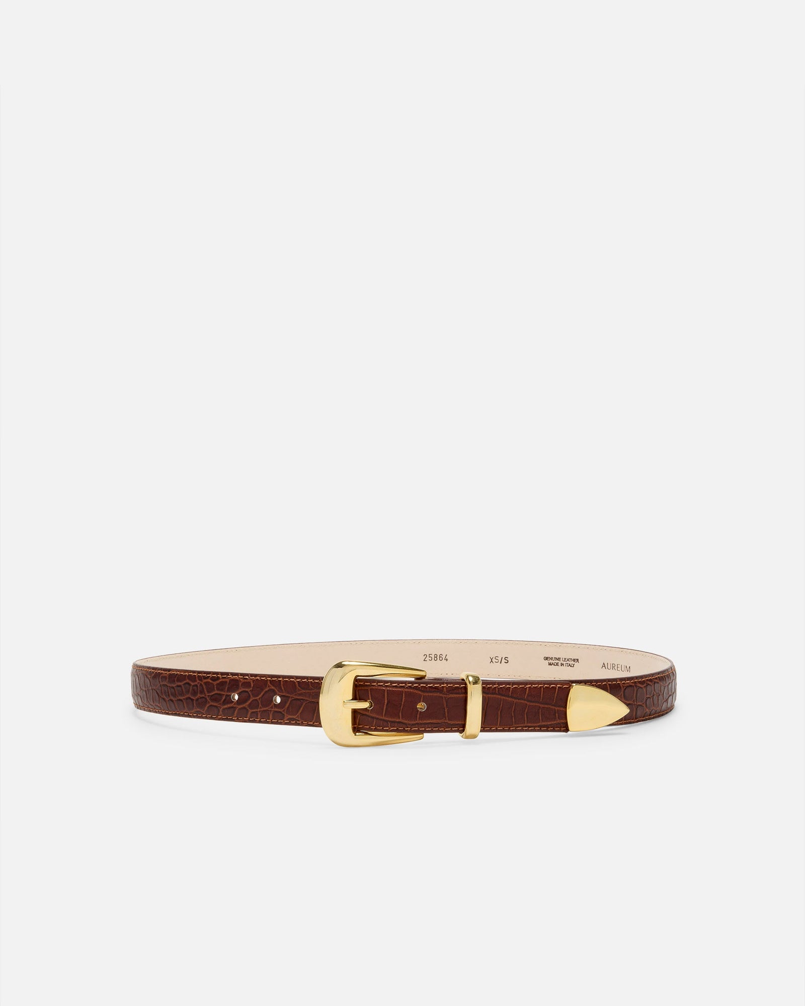 No. 16 Belt | Umber-Gold