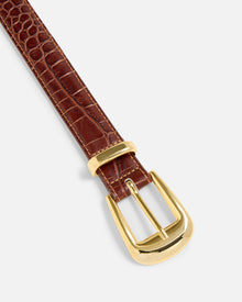 No. 16 Belt | Umber-Gold