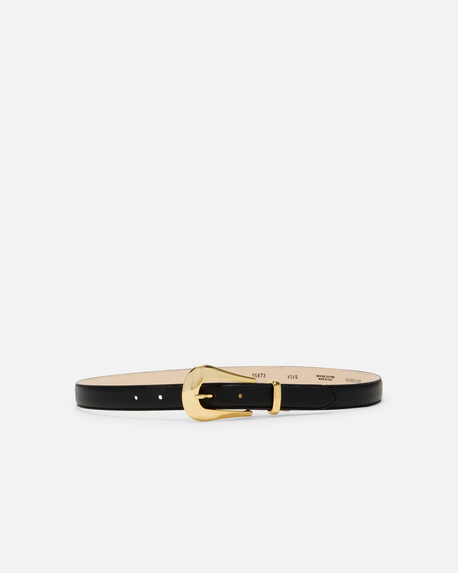 No. 17 Belt | Black-Gold