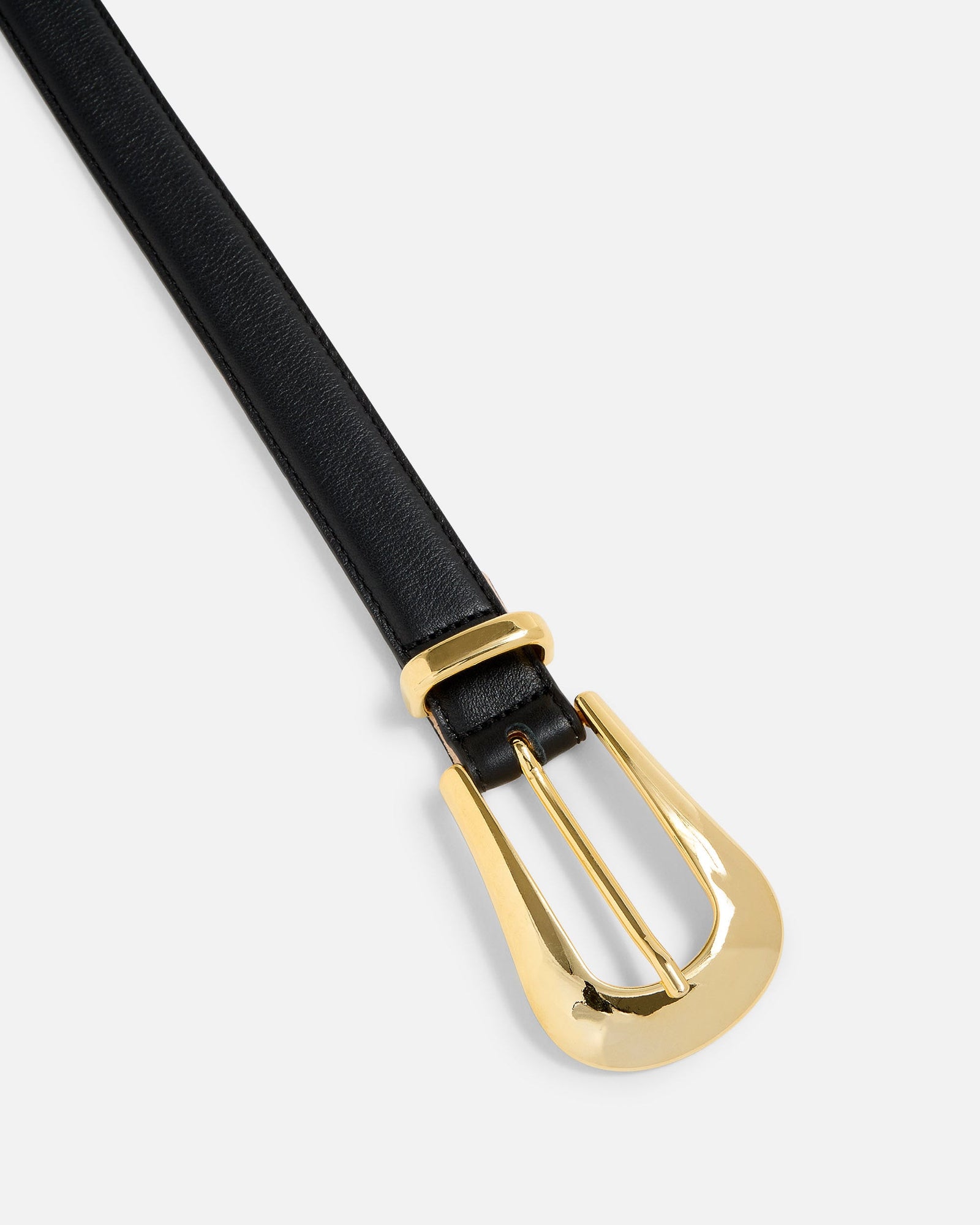 No. 17 Belt | Black-Gold