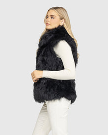 Select Lamb Vest | Black (V1)