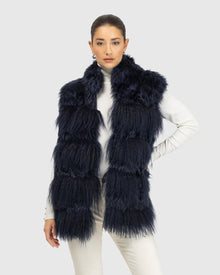 Select Lamb Vest | Navy