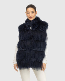 Select Lamb Vest | Navy