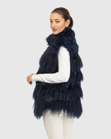 Select Lamb Vest | Navy