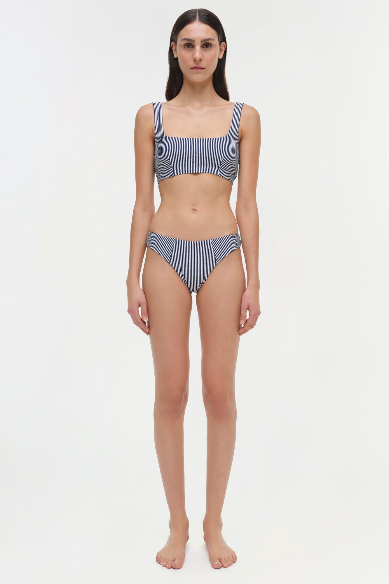 Womens | Keagan Bikini Bottom | Midnight Stripe
