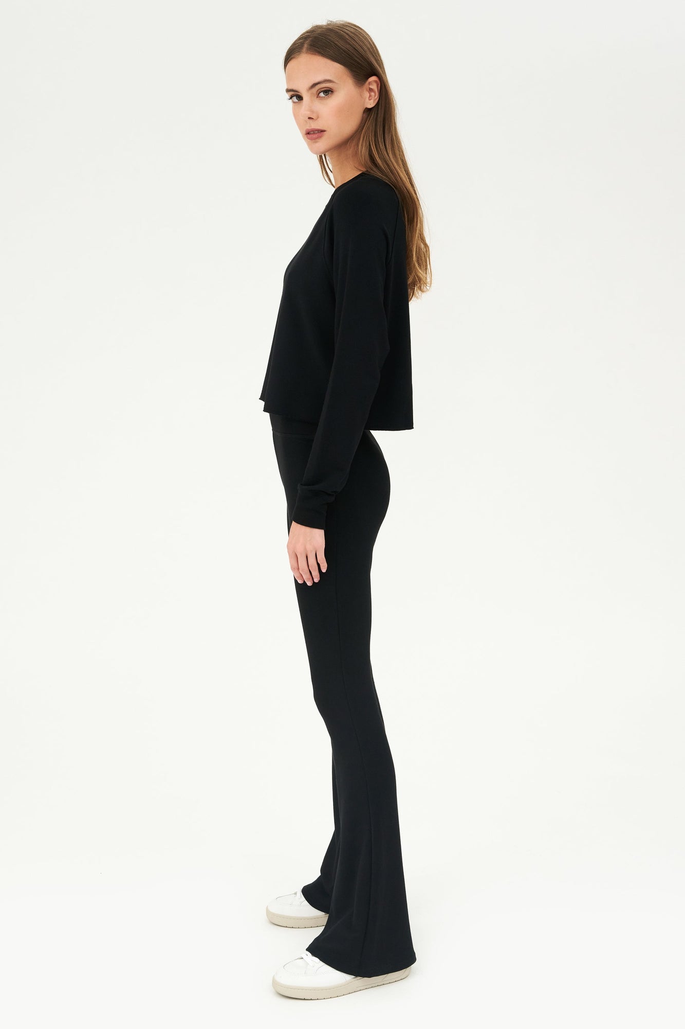 Raquel Fleece Flare | Black