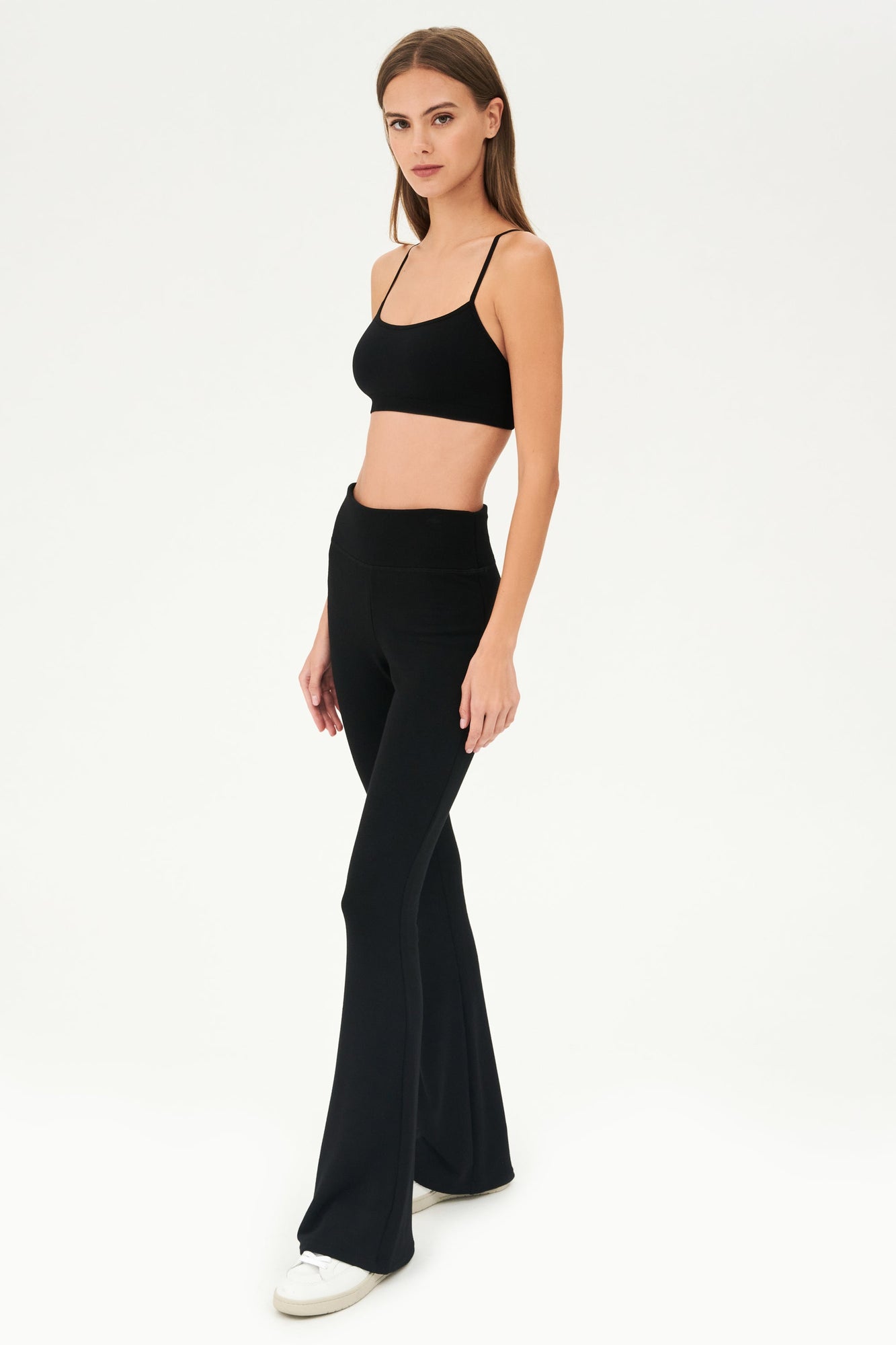 Raquel Fleece Flare | Black