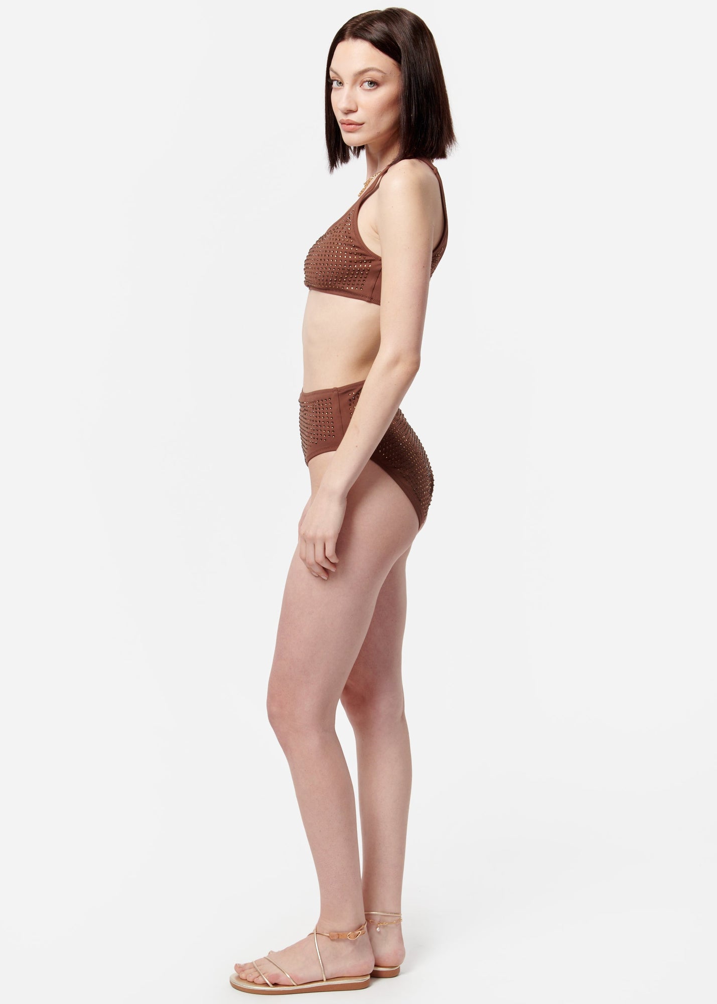 Crystal Bikini Bottom | Coconut