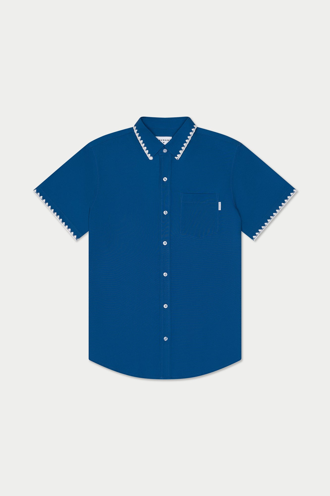 Navy Stitch Weekend Shirt | Blue