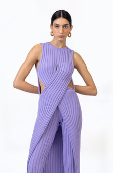 Nakia Tunic Top - Lavender - Ronny Kobo
