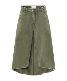 Mrs Carter Low Waist Long Denim Skirt | St Khaki