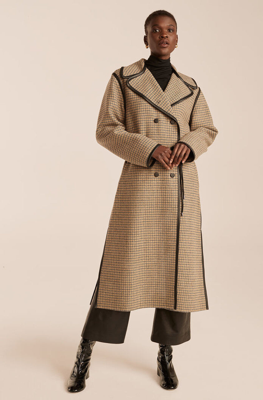 Double Face Trench | Military Green Combo
