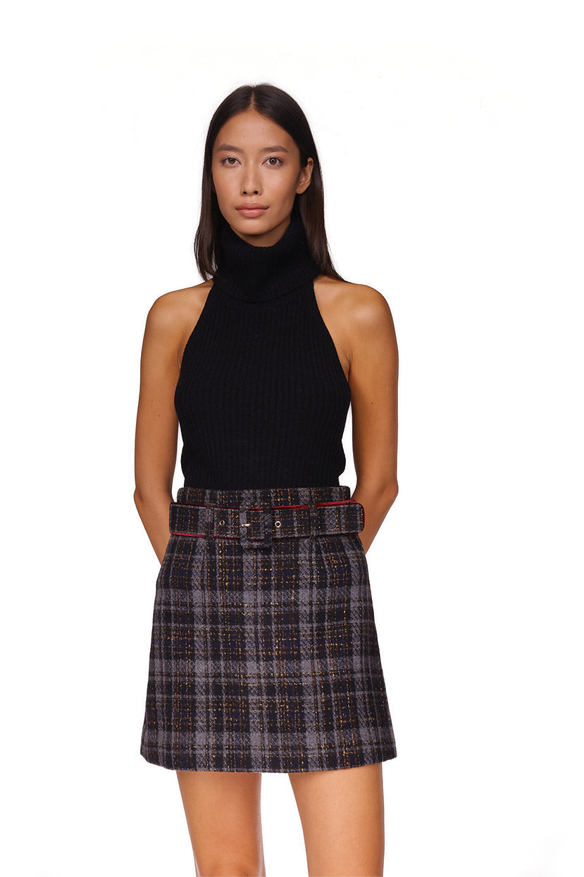 Kaya Skirt | Charcoal