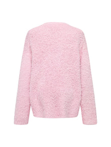 Silk Soft Knit Top | Pink