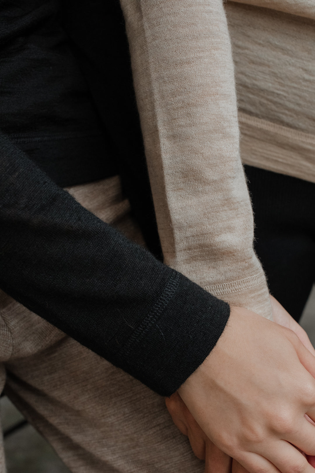 T Neck Pullover | Ivory
