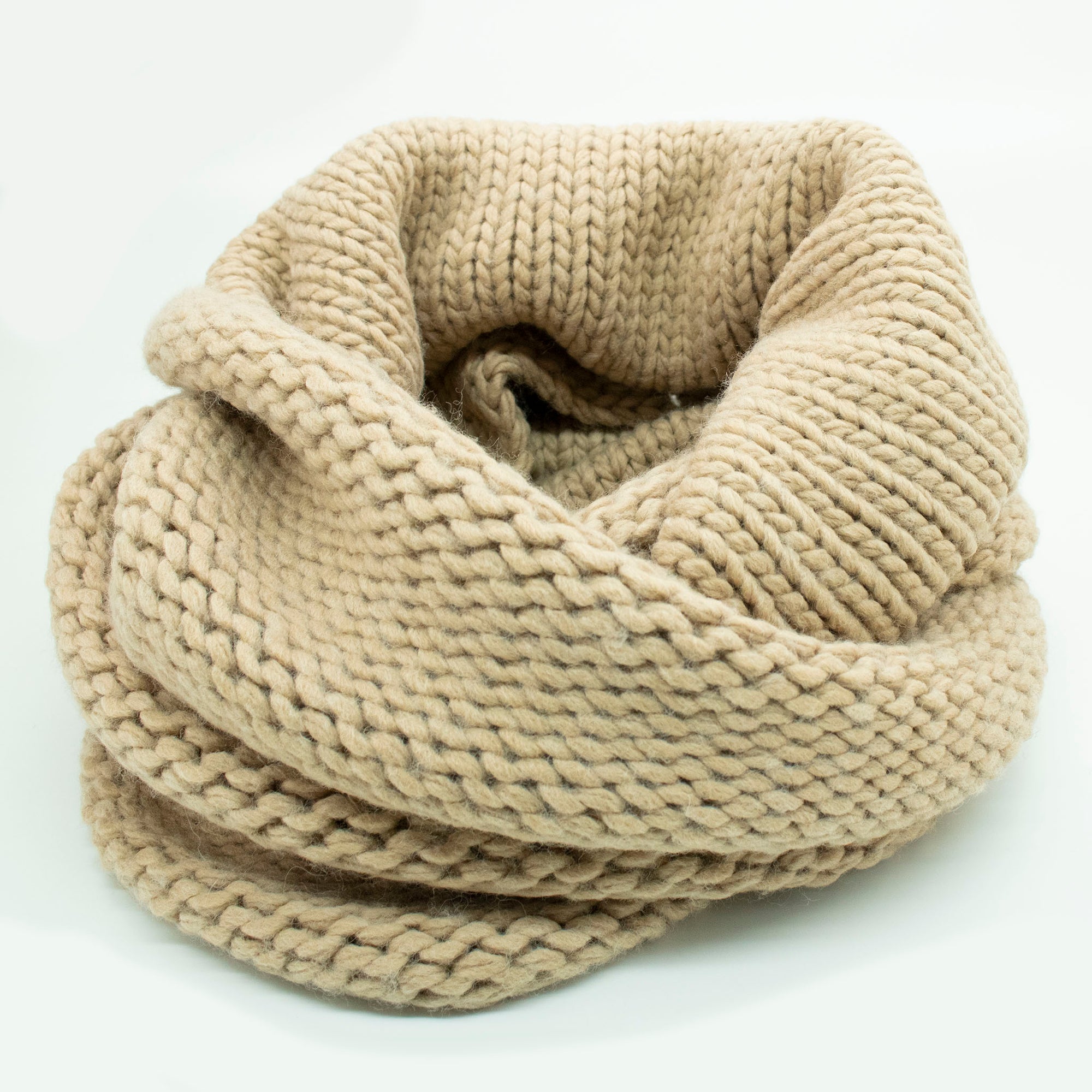 Unisex | Chunky Snood | Cammello