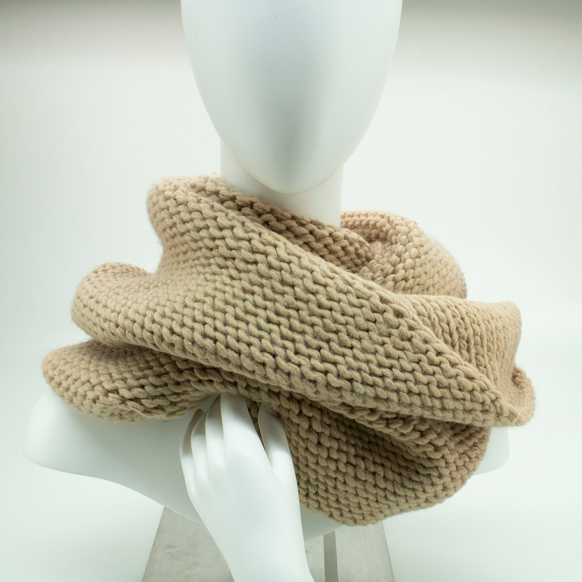 Unisex | Chunky Snood | Cammello