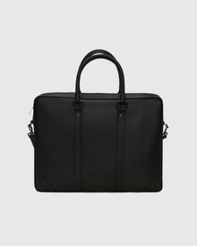 Leather Laptop Bag | Black