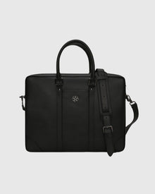 Leather Laptop Bag | Black
