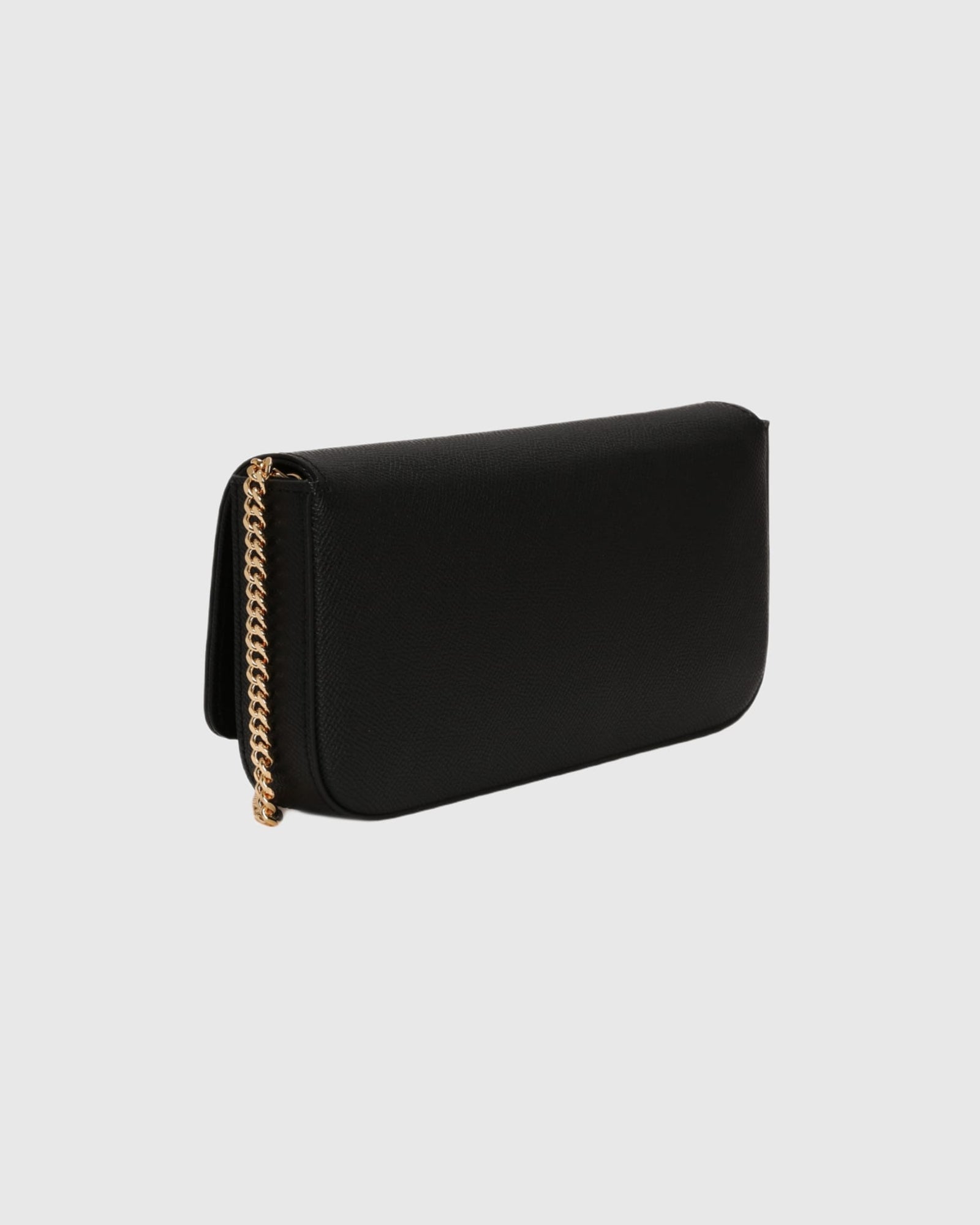 Pochette Leather Crossbody Bag | Black