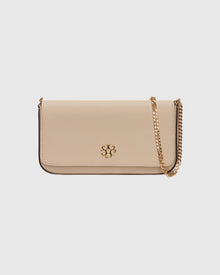 Pochette Leather Crossbody Bag | Beige