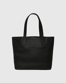 Leather Tote Bag | Black