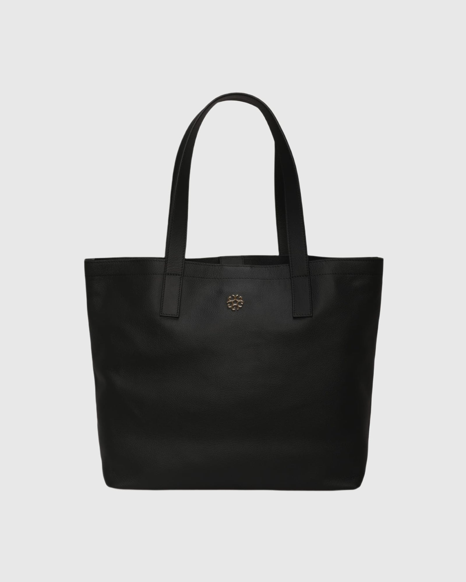 Leather Tote Bag | Black