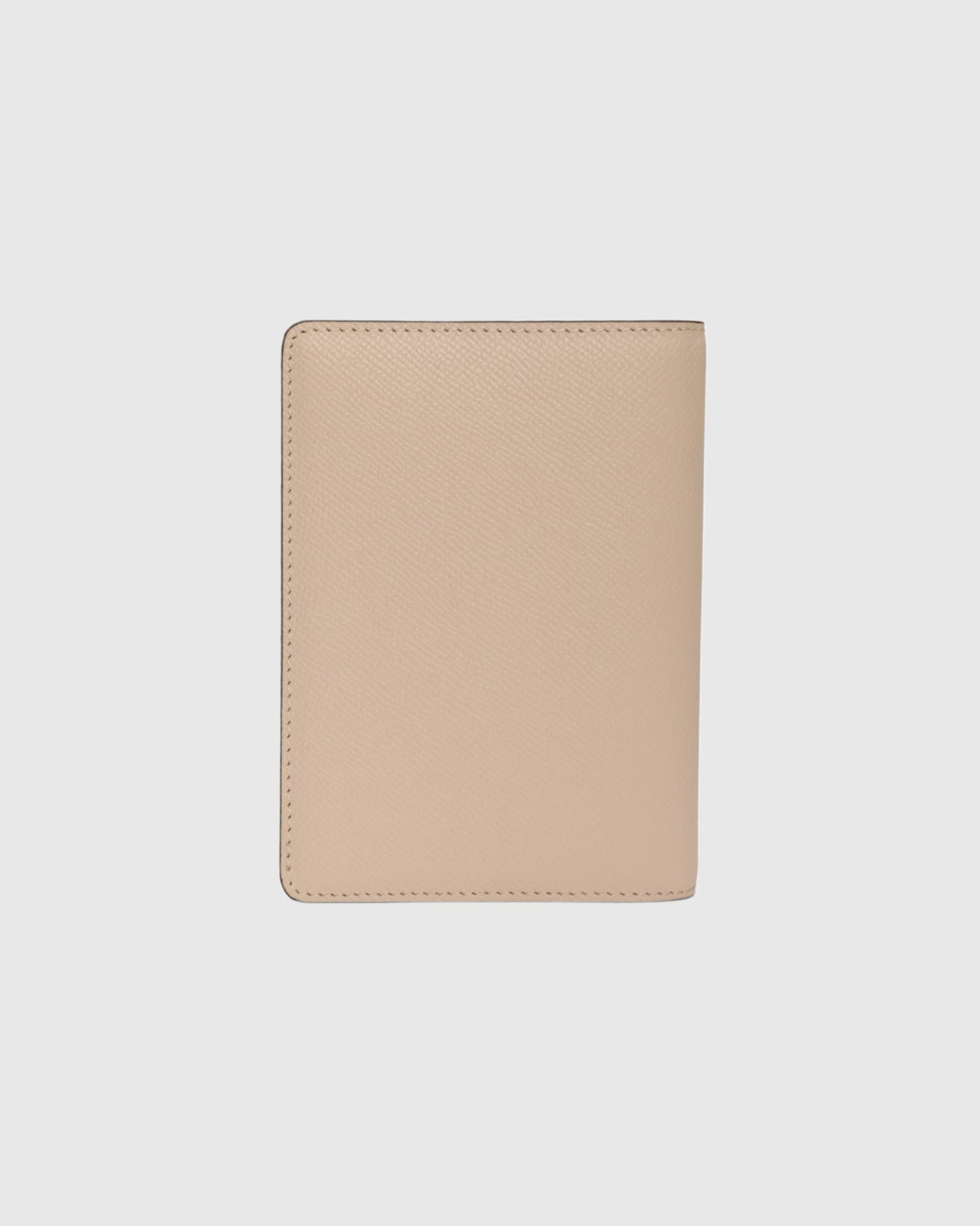 Leather Passport Cover | Beige