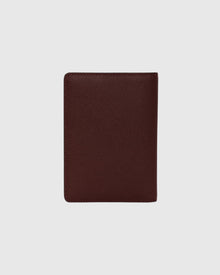 Leather Passport Cover | Burgundy