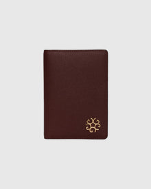 Leather Passport Cover | Burgundy