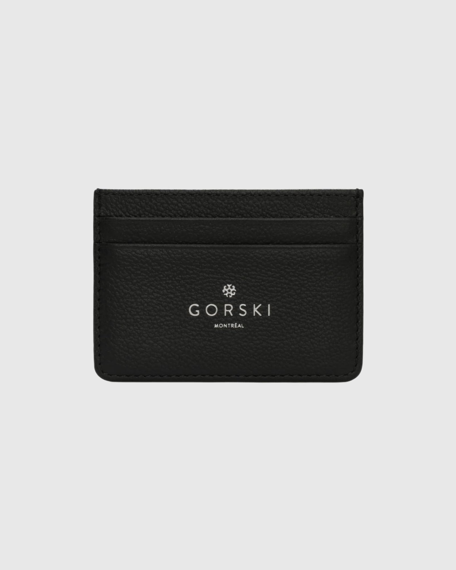 Leather Card Holder | Black