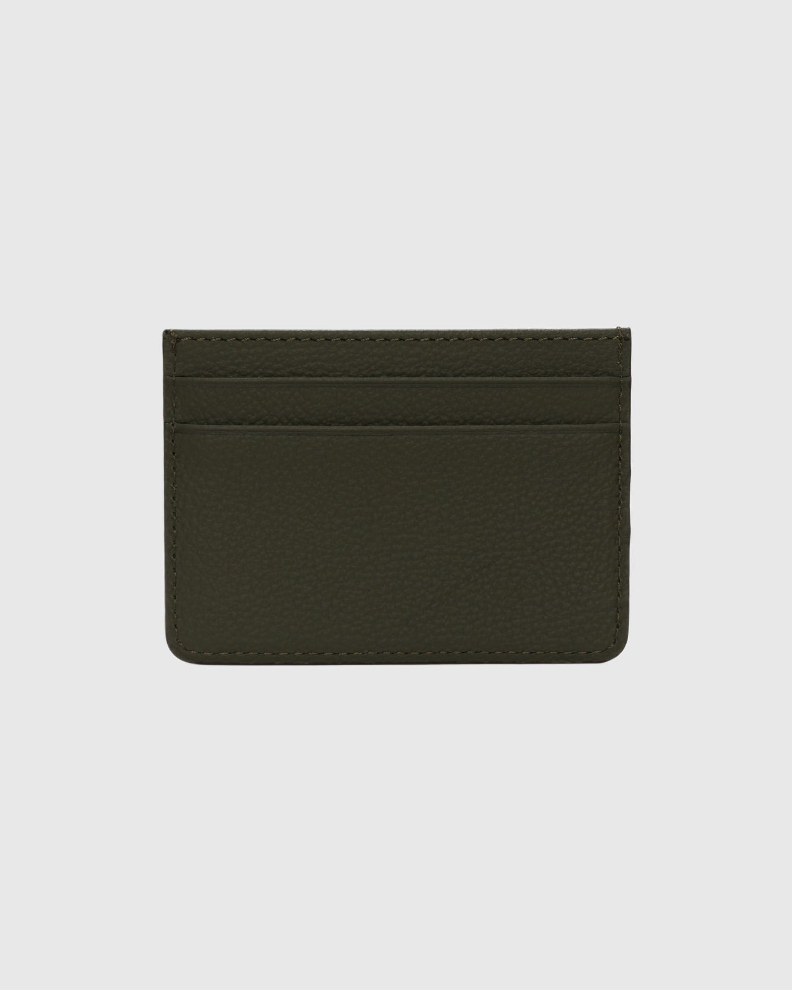 Leather Card Holder | Olive