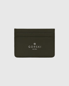Leather Card Holder | Olive