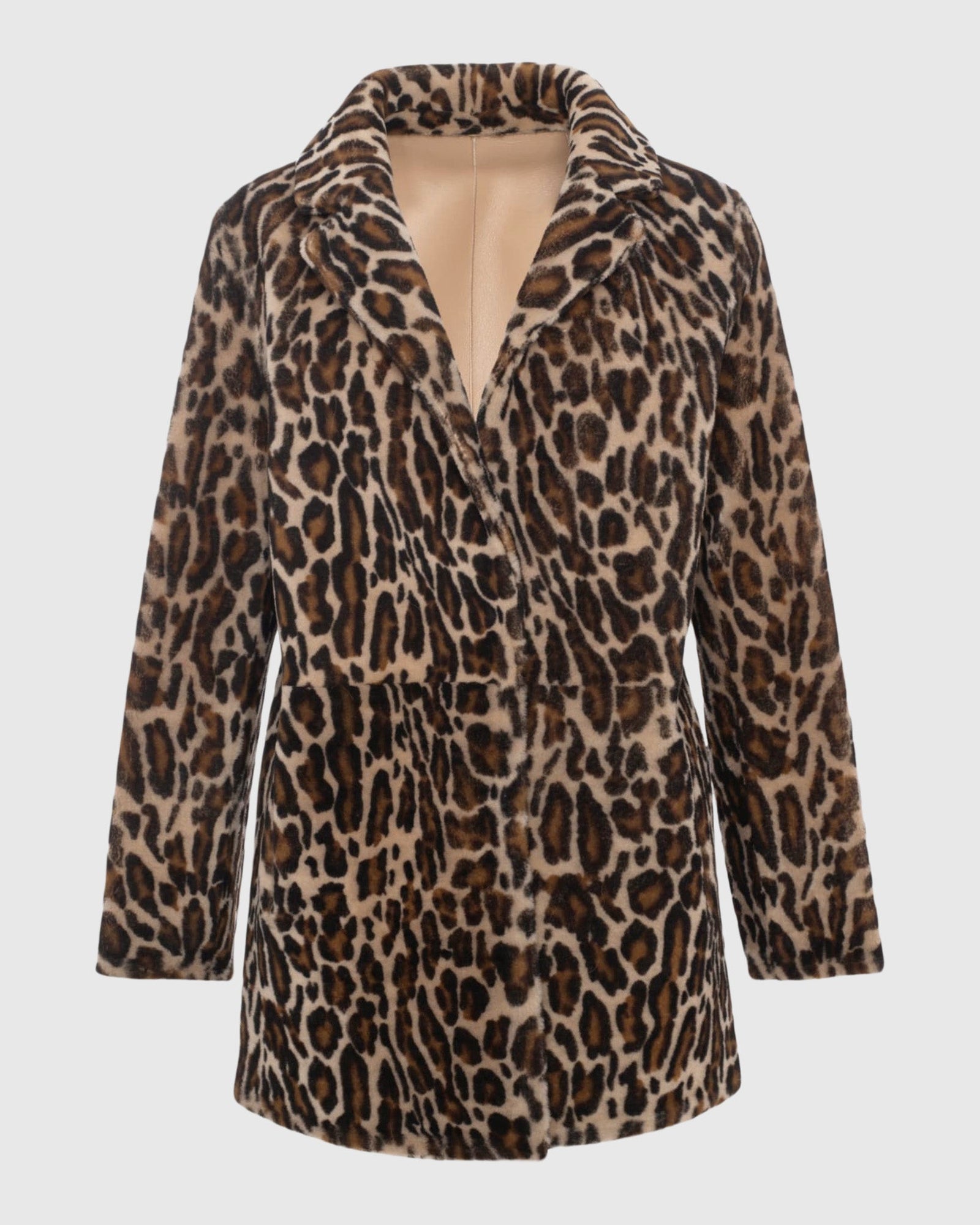 Reversible Merino Shearling Lamb Stroller | Animal Print